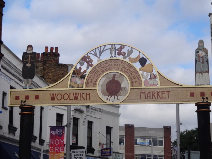 Entrance to Woolwich market